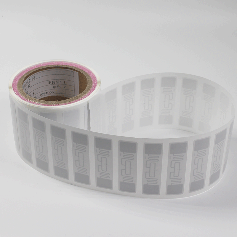 ISO/IEC 18000-6C Coated Paper Blank UHF RFID Tag