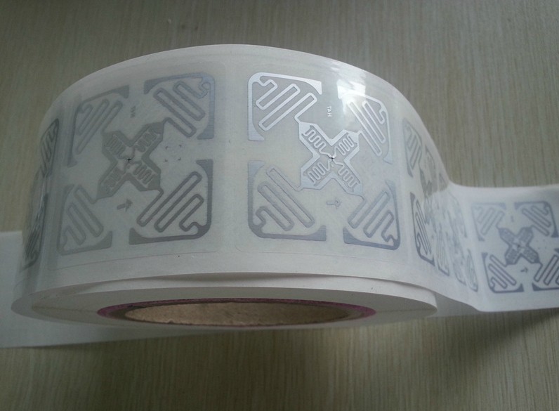 860-960Mhz Monza 4E Paper UHF RFID Labels for Thermal printer