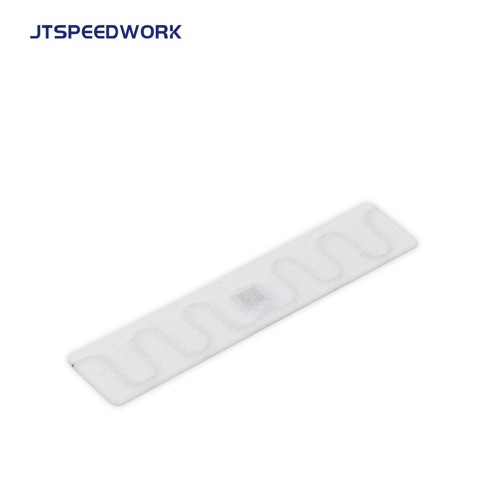 JT-F7515 902-928Mhz UHF Fabric Washable RFID ClothTag 75x15MM