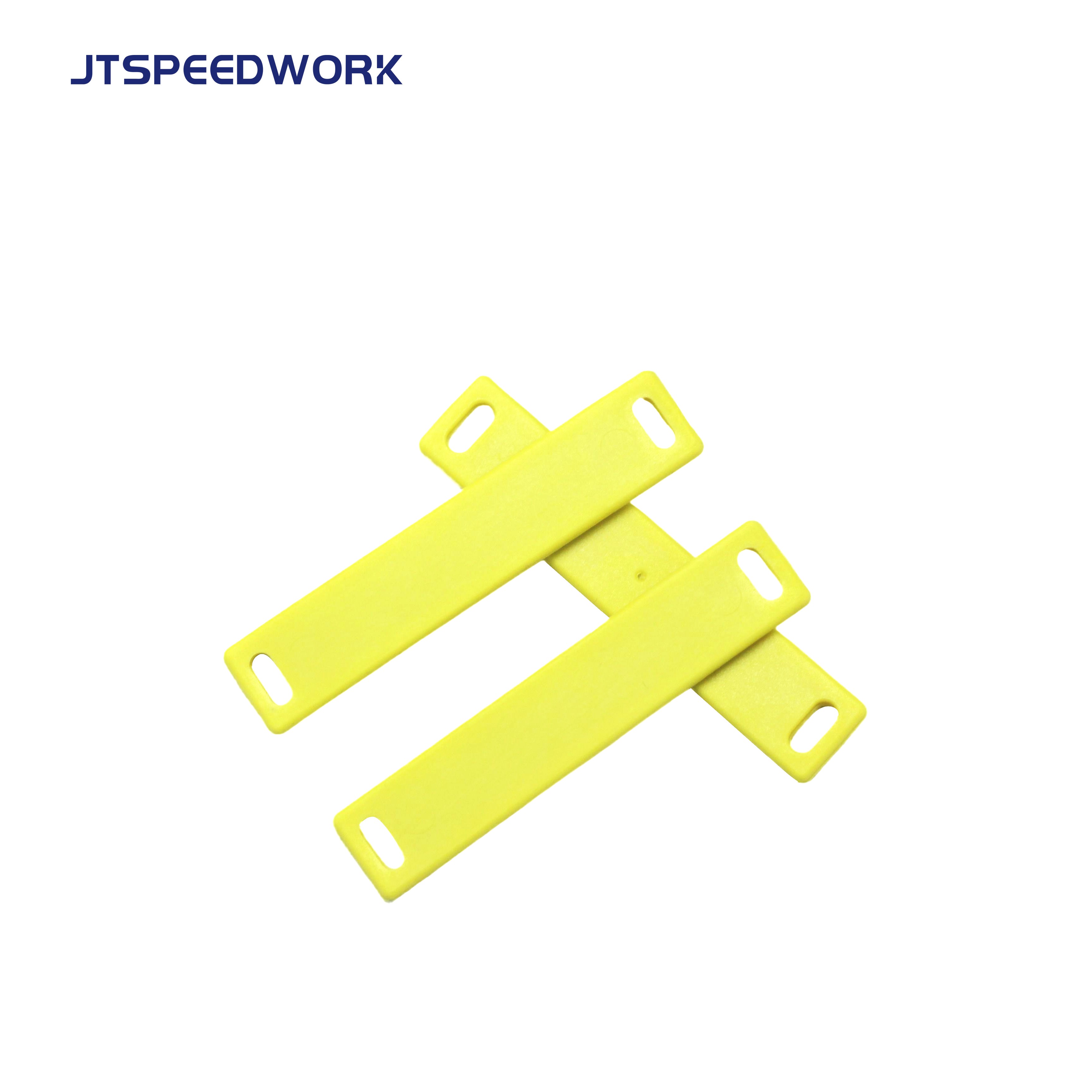 JT-K9018 90*18*4mm TPU UHF RFID Impinj Monza R6 Flexible Anti-metal Tag