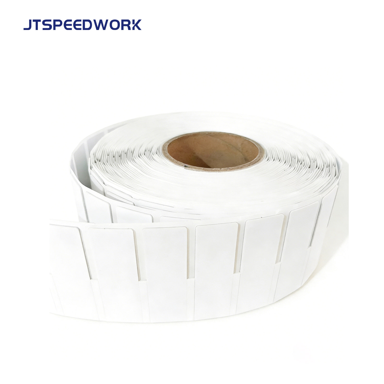 JT-K8025 80*25*1.26mm 860-960Mhz UHF Esnek Metal Üzerine Yazdırılabilir RFID Etiket Impinj Monza R6-P