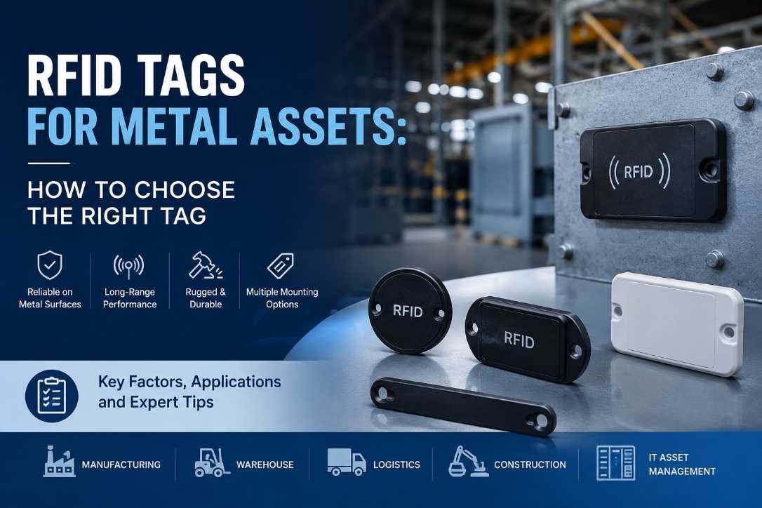 Metal Varlıklar için RFID Etiketleri: Doğru Etiketi Seçme Yöntemi